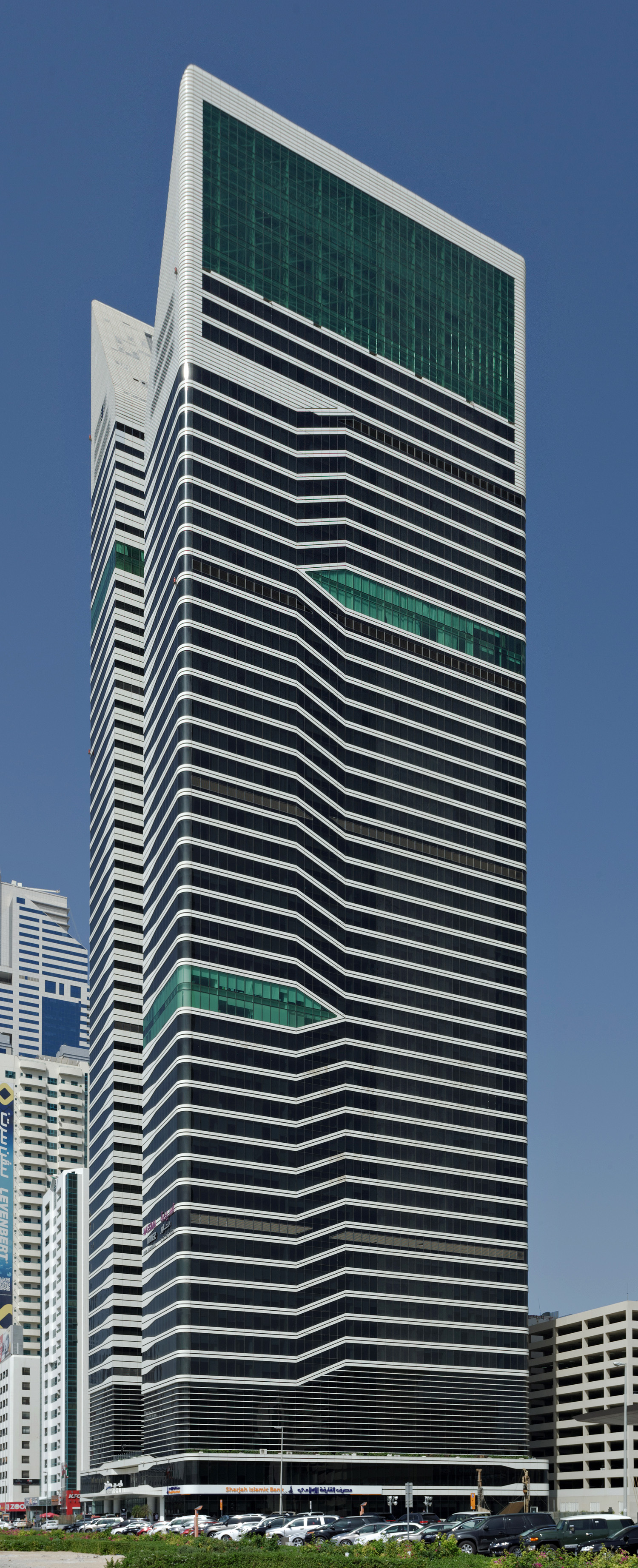 Nassima Tower, Dubai - View from the northeast. © Mathias Beinling